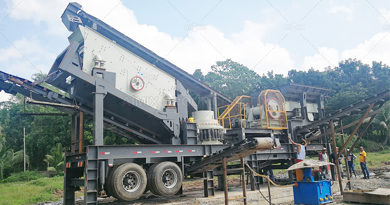 Mobile Crusher For Sale In The Philippines - Aimix Crusher & Screening ...