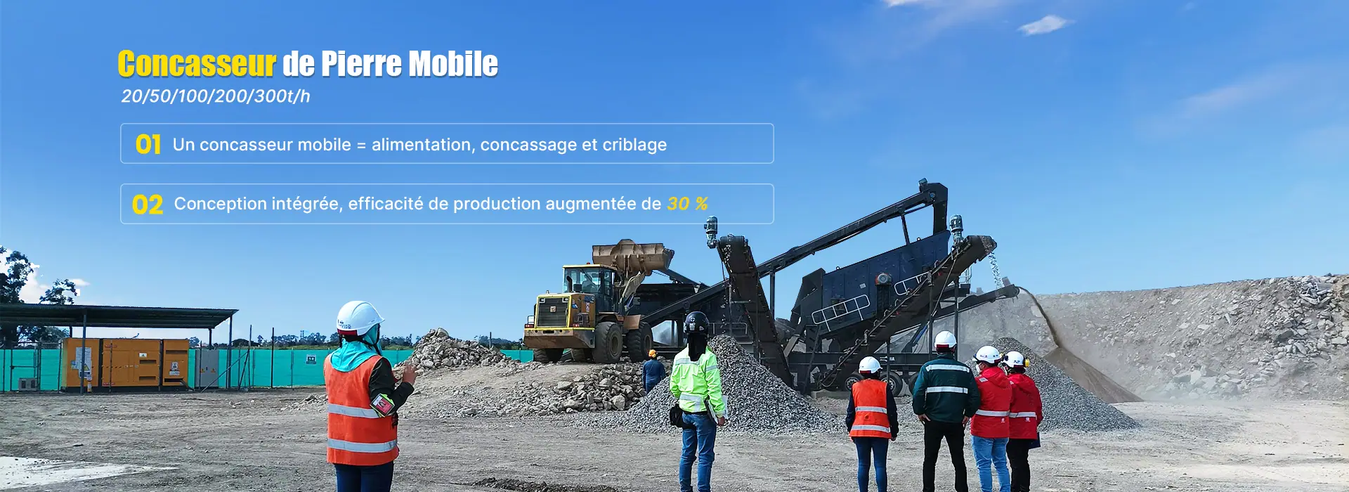 mobile crusher franch banner pc